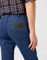 Męskie Spodnie Materiałowe Wrangler Greensboro Navy 112362441